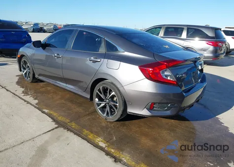 2019 Honda Civic Sport z USA, uszkodzony, nr VIN 2HGFC2F81KH584614